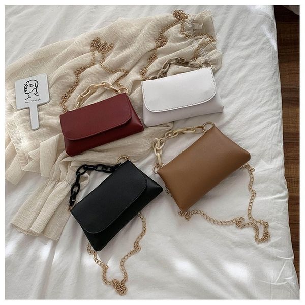 solid pu leather crossbody bags for women 2020 chain female shoulder handbags portable tote bags travel messenger shopping
solid pu leather crossbody bags for women 2020 chain female shoulder handbags portable tote bags travel messenger shopping