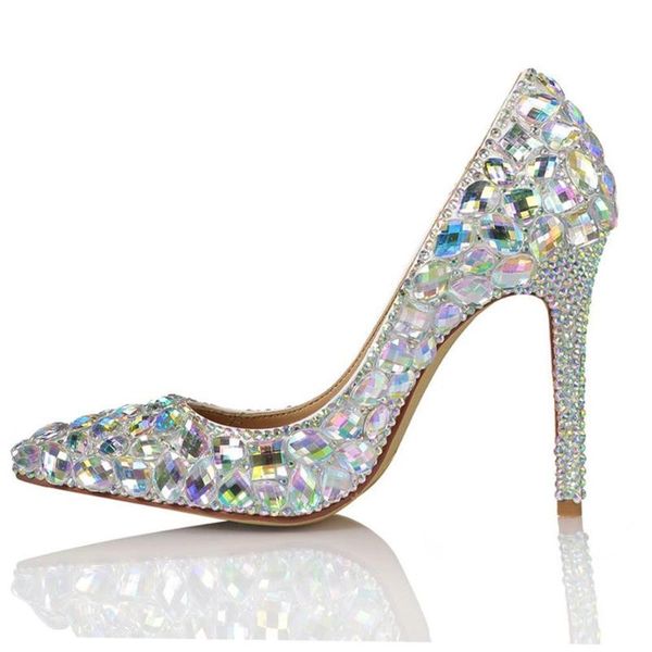 rhinestone партии lovirs женск высокой пятки остроконечные toe роскошное stiletto обувь платья партии насосы обувь, Black