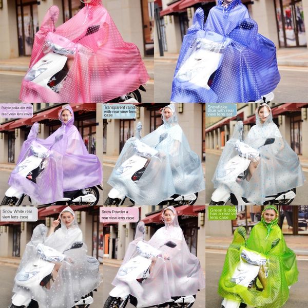 new fashion battery motorcycle motorcycle pvc transparent poncho outdoor riding extra thick double brim raincoat
new fashion battery motorcycle motorcycle pvc transparent poncho outdoor riding extra thick double brim raincoat