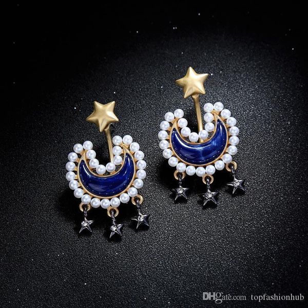 christmas star moon pearl stud earrings temperament european and american fashion hipsters wild earrings rhinestone alloy earrings
christmas star moon pearl stud earrings temperament european and american fashion hipsters wild earrings rhinestone alloy earrings