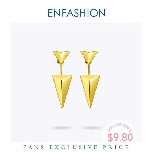 enfashion double triangle earrings gold color stud earring stainless steel earrings wholesale fashion jewelry for women e5143, Golden;silver
enfashion double triangle earrings gold color stud earring stainless steel earrings wholesale fashion jewelry for women e5143, Golden;silver