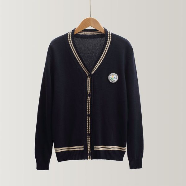 w3fux thin coat cardigan long sleeve male and female pupils v-neck school uniform coat children's clothing sweater cotton knitted sweat, Blue
w3fux thin coat cardigan long sleeve male and female pupils v-neck school uniform coat children's clothing sweater cotton knitted sweat, Blue