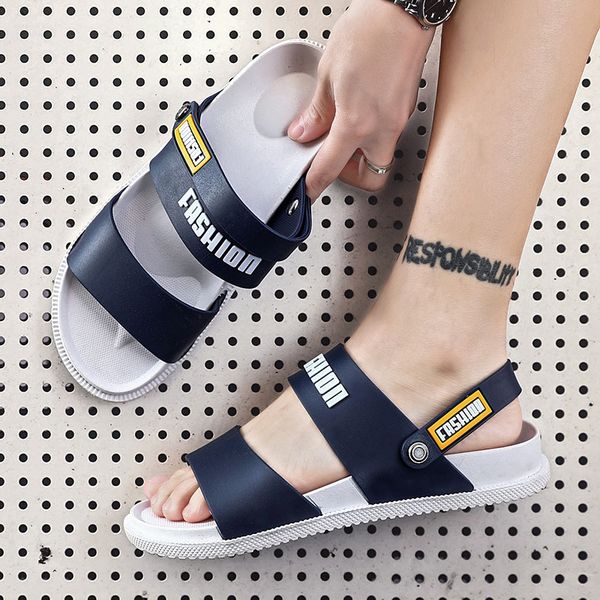 emosewa brand lightweight men sandals summer comfortable male sandals hook & loop beach casual men shoes size 39~46, Black
emosewa brand lightweight men sandals summer comfortable male sandals hook & loop beach casual men shoes size 39~46, Black