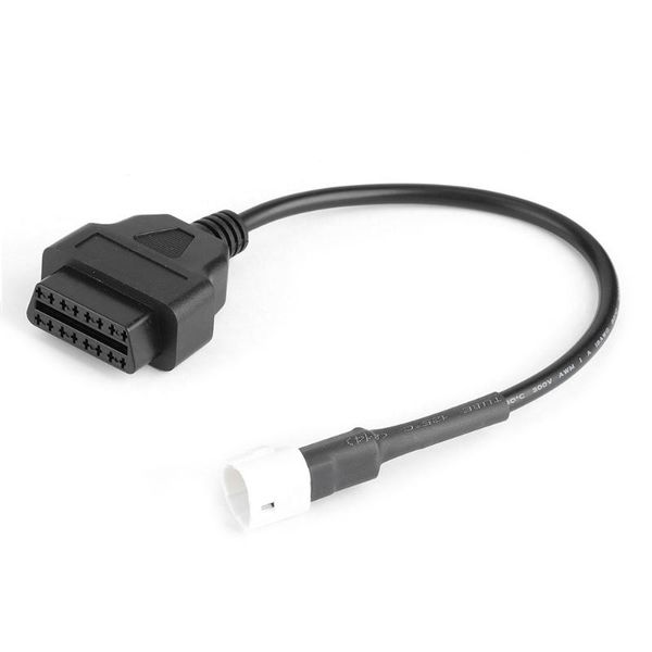 3 pin to obd2 fault code scanner motorcycle diagnostic cable fit for x-max n-max mt-125
3 pin to obd2 fault code scanner motorcycle diagnostic cable fit for x-max n-max mt-125