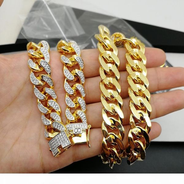 men hip hop gold chain copper micro-inserts white diamond miami cuban link necklaces chokers iced out bling bling jewelry 14mm, Silver
men hip hop gold chain copper micro-inserts white diamond miami cuban link necklaces chokers iced out bling bling jewelry 14mm, Silver
