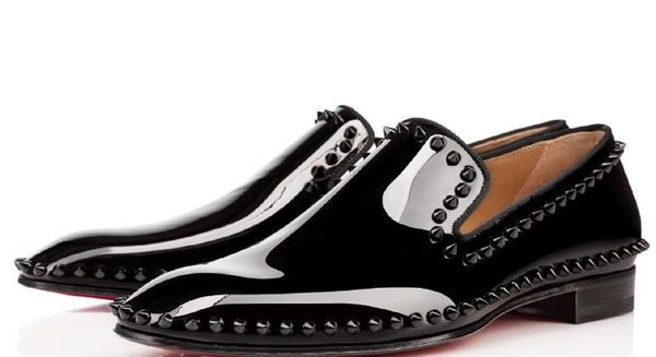new party dress wedding slip spikes loafers shoes for man dandelion sneaker shoes red bottom oxford shoes luxury men's leisure flat, Black
new party dress wedding slip spikes loafers shoes for man dandelion sneaker shoes red bottom oxford shoes luxury men's leisure flat, Black