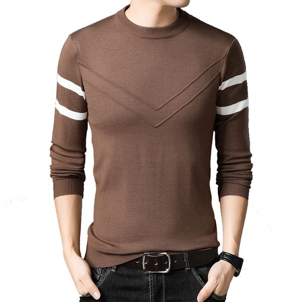 fuodrao new autumn winter sweater men fashion knitted pullover slim fit pull homme casual jumpers men clothing y262, White;black
fuodrao new autumn winter sweater men fashion knitted pullover slim fit pull homme casual jumpers men clothing y262, White;black