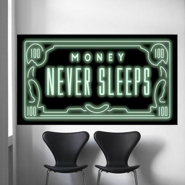 money never sleep hd canvas prints inspirational quotes nordic wall art oil painting on canvas office wall decoration pictuers
money never sleep hd canvas prints inspirational quotes nordic wall art oil painting on canvas office wall decoration pictuers