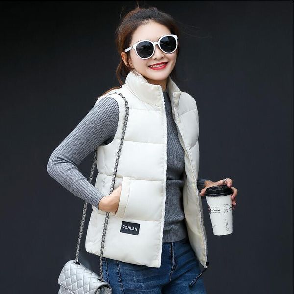 sleeveless jacket women's warm vest apring 2020 new waistcoat women vests short slim stand collar coat women jackets black, Black;white
sleeveless jacket women's warm vest apring 2020 new waistcoat women vests short slim stand collar coat women jackets black, Black;white