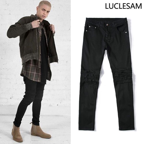 destroyed hole fold jeans men skinny ripped mens denim pants trousers casual slim moto biker jean homme vintage straight jeans, Blue
destroyed hole fold jeans men skinny ripped mens denim pants trousers casual slim moto biker jean homme vintage straight jeans, Blue