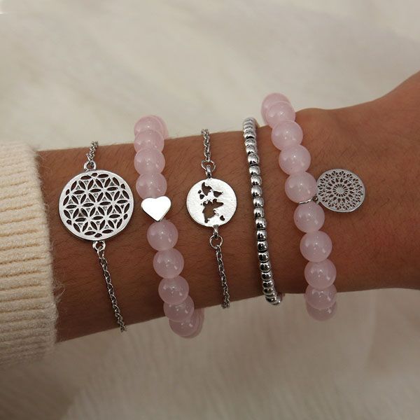 s1593 fashion jewelry 5pcs/set bracelet set pink beads bracelets geometric hollowed chain bracelet, Golden;silver
s1593 fashion jewelry 5pcs/set bracelet set pink beads bracelets geometric hollowed chain bracelet, Golden;silver