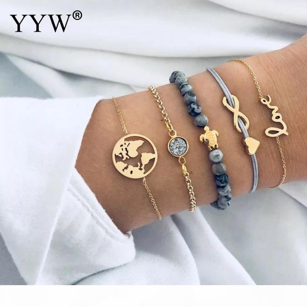 5pcs set crystal bracelet set vintage hollow round turtle design bead string bracelet fashion jewelry pulseira feminina, Golden;silver
5pcs set crystal bracelet set vintage hollow round turtle design bead string bracelet fashion jewelry pulseira feminina, Golden;silver