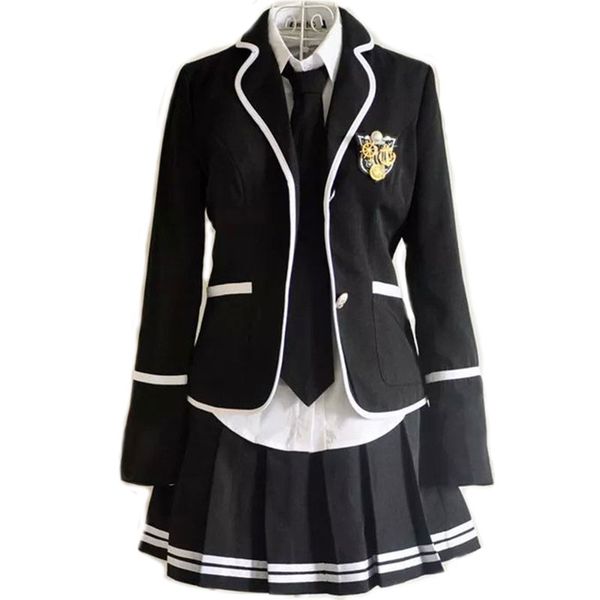 children competition girl school team uniforms kids performance costume sets girls class suit girl student suits 4 color, White
children competition girl school team uniforms kids performance costume sets girls class suit girl student suits 4 color, White
