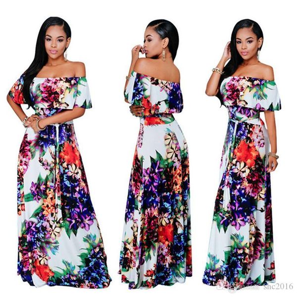 women dress slash neck sling vest sleeveless elegant lady flower print skirt casual bodycon floor length long dresses size s-xl, Black;gray
women dress slash neck sling vest sleeveless elegant lady flower print skirt casual bodycon floor length long dresses size s-xl, Black;gray
