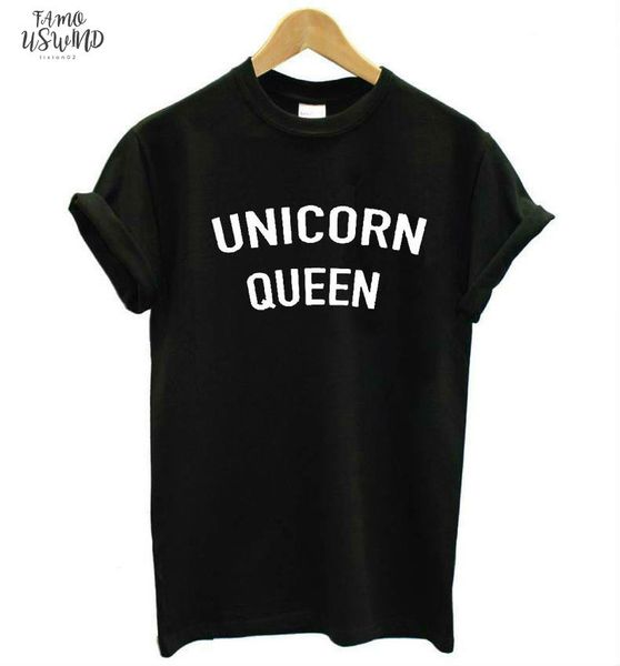 women t shirt unicorn queen pink letters print cotton casual funny shirt for lady black gray tee hipster t 72, White
women t shirt unicorn queen pink letters print cotton casual funny shirt for lady black gray tee hipster t 72, White