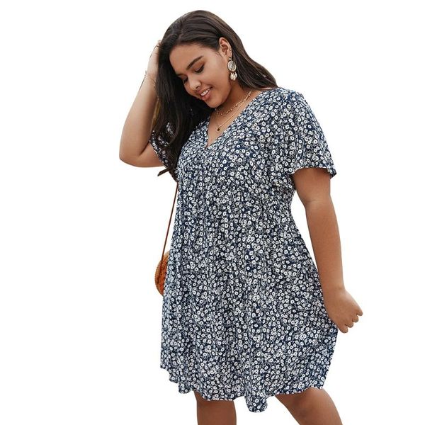 whzhm flower printed mini dress ladies short sleeve floral deep v-neck yellow blue plus size 3xl 4xl summer casual dress women, Black;gray
whzhm flower printed mini dress ladies short sleeve floral deep v-neck yellow blue plus size 3xl 4xl summer casual dress women, Black;gray