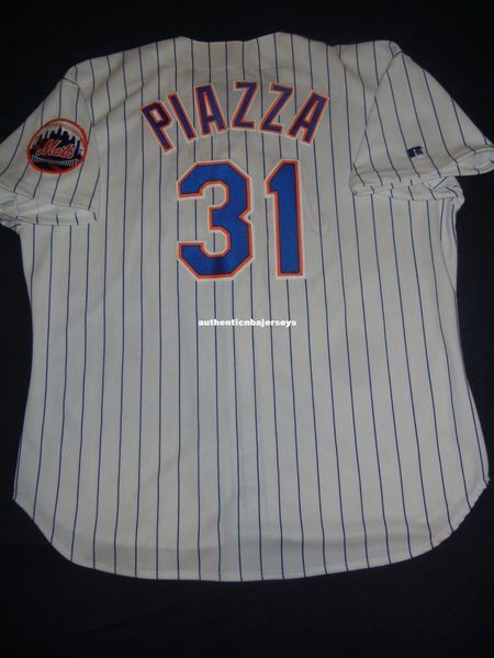 retro #31 mike piazza russell athletic new york ny jersey home 1998 hof mens stitched baseball jerseys, Gray
retro #31 mike piazza russell athletic new york ny jersey home 1998 hof mens stitched baseball jerseys, Gray