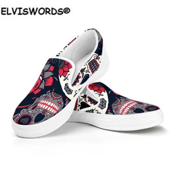 elviswords fashion skull pattern women slip on shoes casual flats girls footwears summer comfortable leisure lofers for ladies, Black
elviswords fashion skull pattern women slip on shoes casual flats girls footwears summer comfortable leisure lofers for ladies, Black