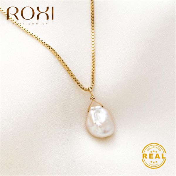 roxi baroque pearl necklace irregular water drop natural freshwater pearl necklace women party wedding jewelry girls gift kolye, Silver
roxi baroque pearl necklace irregular water drop natural freshwater pearl necklace women party wedding jewelry girls gift kolye, Silver