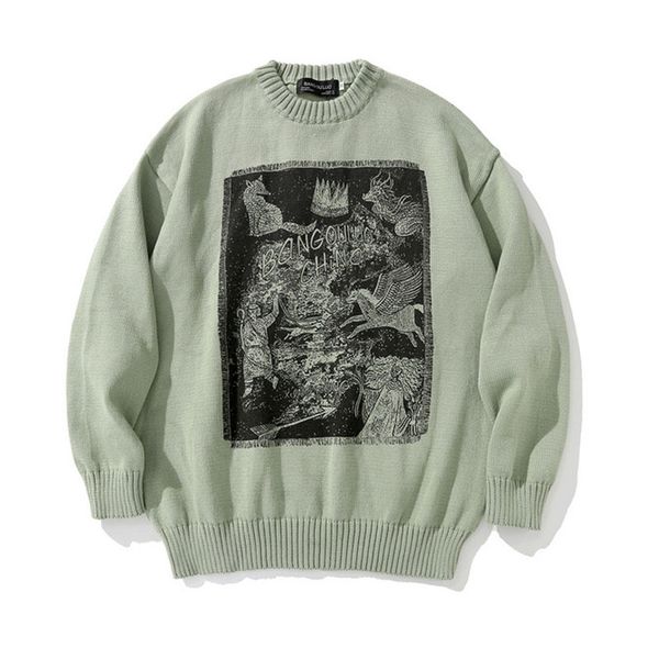 harajuku retro sweaters 2020 autumn winter knitted lace o neck pullovers hip hop streetwear vintage casual men clothing, White;black
harajuku retro sweaters 2020 autumn winter knitted lace o neck pullovers hip hop streetwear vintage casual men clothing, White;black