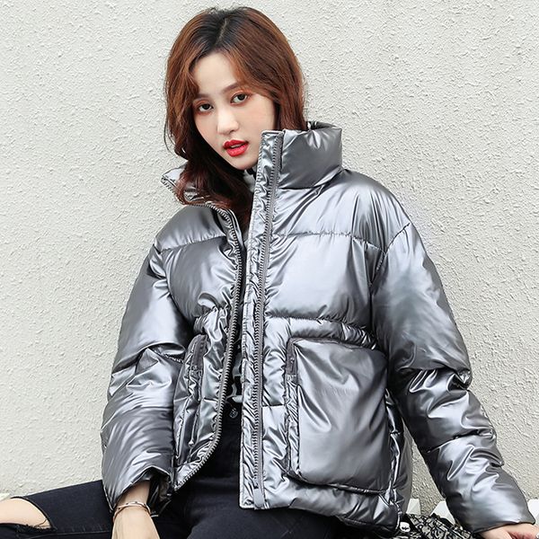 women's down & parkas 2021 fashion winter jacket women short korean stand collar thick warm coat plus size clothes parka, Black
women's down & parkas 2021 fashion winter jacket women short korean stand collar thick warm coat plus size clothes parka, Black