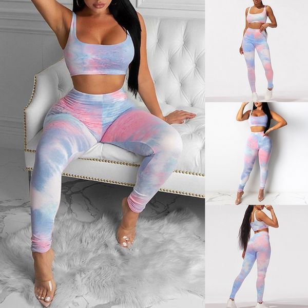 women gradient yoga set sleeveless crop sport high waist leggings workout running fashion fitness sports suit, White;red
women gradient yoga set sleeveless crop sport high waist leggings workout running fashion fitness sports suit, White;red