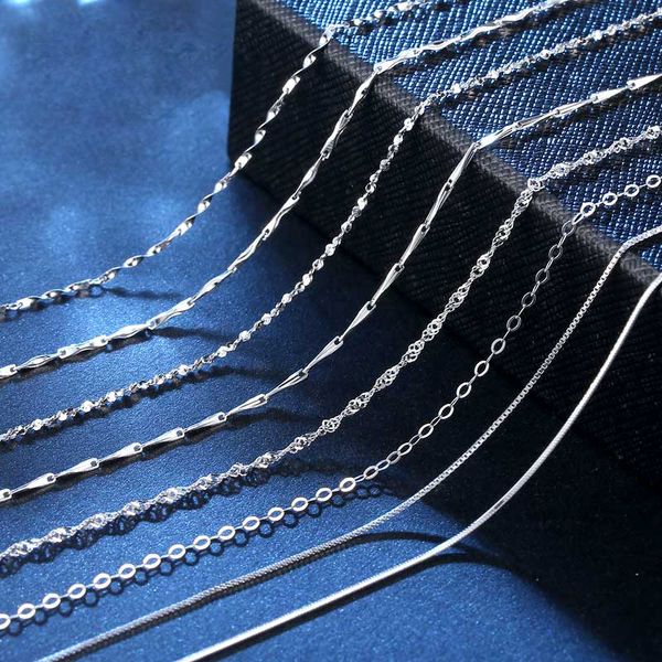 fashion clavicle chain water-wave twist snake bar singapore box 45cm lenght chain necklace for diy pendant use, Silver
fashion clavicle chain water-wave twist snake bar singapore box 45cm lenght chain necklace for diy pendant use, Silver