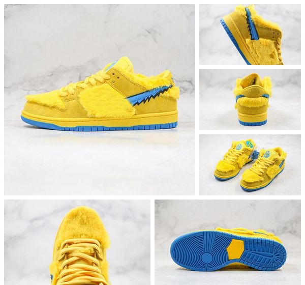 2020 grateful dead bears x sb dunk low yellow bear designer shoes fashion skateboarding sneakers for men and women size 36-45
2020 grateful dead bears x sb dunk low yellow bear designer shoes fashion skateboarding sneakers for men and women size 36-45