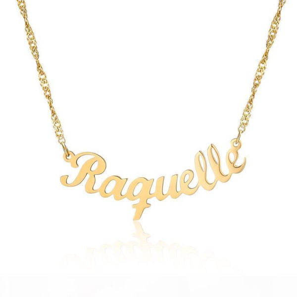 j customized font name charm necklace personalized custom handwriting name plate pendants necklaces link chain jewelry women gift, Silver
j customized font name charm necklace personalized custom handwriting name plate pendants necklaces link chain jewelry women gift, Silver