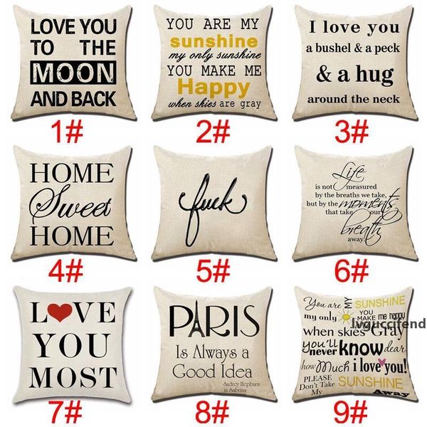 cotton linen english letter words pillow cover letter print sofa throw pillowcase single-side print bed decor pillow cushion case bh3009 tqq
cotton linen english letter words pillow cover letter print sofa throw pillowcase single-side print bed decor pillow cushion case bh3009 tqq