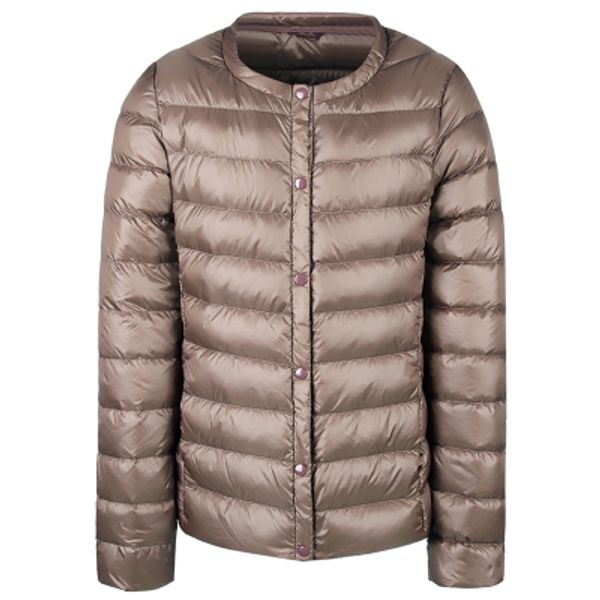 2020 women's down jacket ultra light down jacket women collar-less coat feather lightweight portable thin slim jackets, Black
2020 women's down jacket ultra light down jacket women collar-less coat feather lightweight portable thin slim jackets, Black