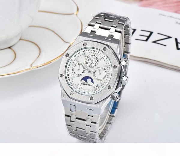 colors mens fashion watch royal oak luxury designer diamond iced out watches stainless steel bling quartz ap movement party wristwatch, Black;brown
colors mens fashion watch royal oak luxury designer diamond iced out watches stainless steel bling quartz ap movement party wristwatch, Black;brown