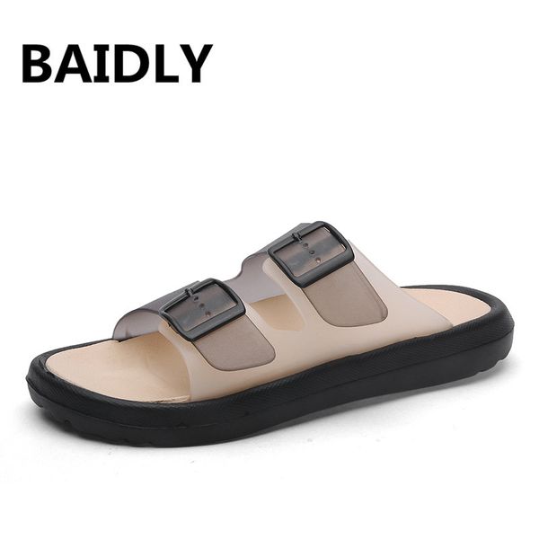 new summer slippers cool water flip flops men soft massage beach slippers fashion man casual shoes, Black
new summer slippers cool water flip flops men soft massage beach slippers fashion man casual shoes, Black