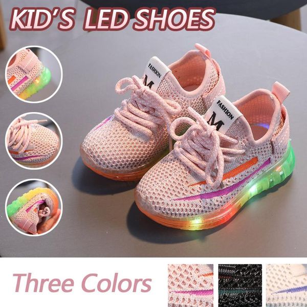 kids led shoes anti-slip soft rubber bottom baby sneaker kids baby girls boys bling led light luminous sport sneakers shoes 0609
kids led shoes anti-slip soft rubber bottom baby sneaker kids baby girls boys bling led light luminous sport sneakers shoes 0609