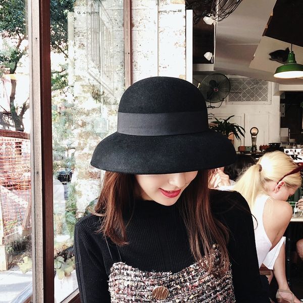 french hepburn woolen woolen bell-shaped bucket bucket wool fisherman female dome cap basin hat fisherman hat, Blue;gray
french hepburn woolen woolen bell-shaped bucket bucket wool fisherman female dome cap basin hat fisherman hat, Blue;gray