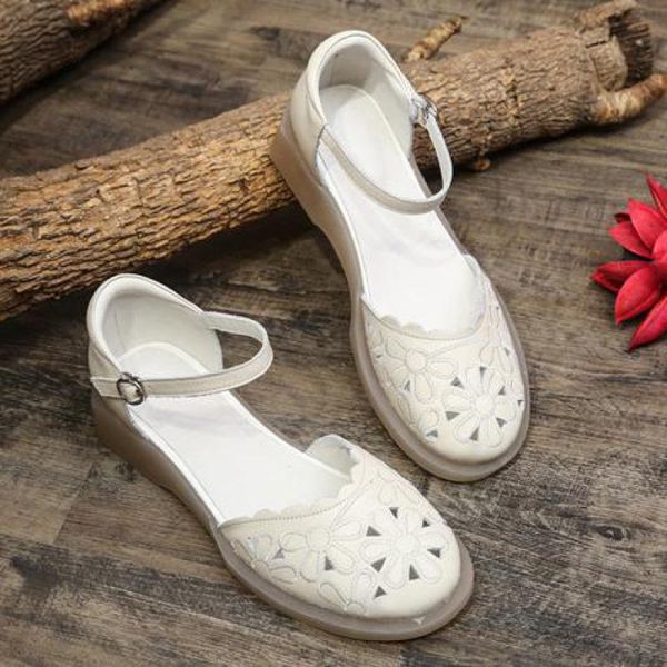 johnature genuine leather women sandals 2020 new summer buckle strap women shoes flat with retro sewing casual ladies sandals, Black
johnature genuine leather women sandals 2020 new summer buckle strap women shoes flat with retro sewing casual ladies sandals, Black
