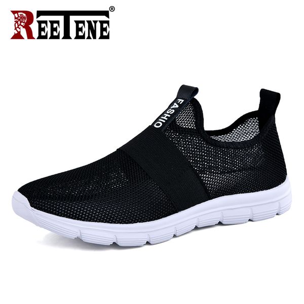 reetene lightweight mesh men shoes autumn summer casual shoes men loafers breathable footwear for male soft driving, Black
reetene lightweight mesh men shoes autumn summer casual shoes men loafers breathable footwear for male soft driving, Black