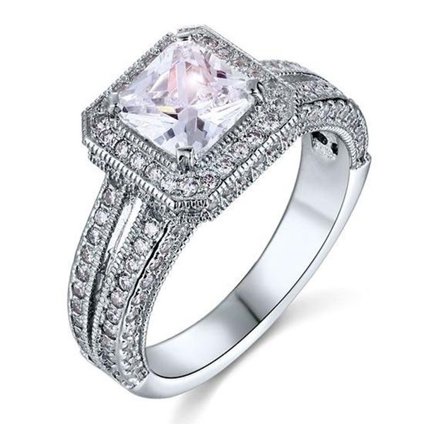 exquisite women wedding rings vintage style 1.5 ct created diamond solid 925 sterling silver bridal wedding engagement ring, Slivery;golden
exquisite women wedding rings vintage style 1.5 ct created diamond solid 925 sterling silver bridal wedding engagement ring, Slivery;golden