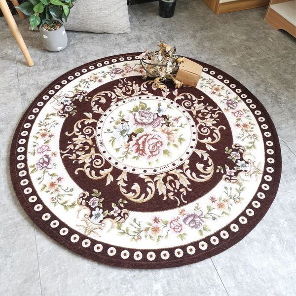 household european anti-skid polyester woven jacquard water absorbing floor wool-like floor mat round jacquard carpet carpet mat
household european anti-skid polyester woven jacquard water absorbing floor wool-like floor mat round jacquard carpet carpet mat