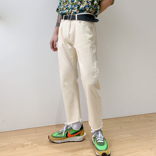 straight ankle length denim pants streetwear vintage fashion jeans pant japan korea broken hem casual men male women mid, Blue
straight ankle length denim pants streetwear vintage fashion jeans pant japan korea broken hem casual men male women mid, Blue