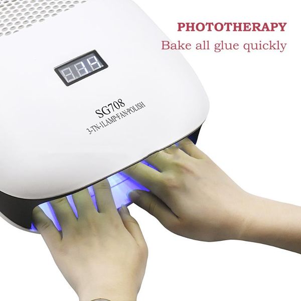 intelligent ptherapy lamp polishing machine 3-in-1 nail lamp multifunctional led nail polishing vacuum
intelligent ptherapy lamp polishing machine 3-in-1 nail lamp multifunctional led nail polishing vacuum