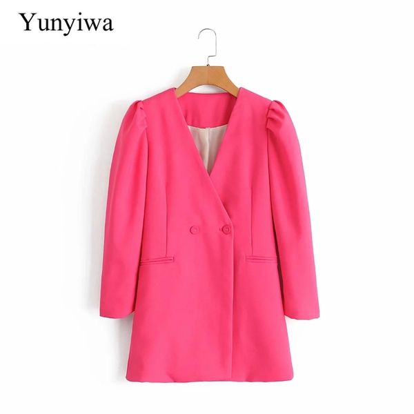 women's suits & blazers women fashion v neck puff sleeve chic blazer coat office lady double breasted causal stylish outwear c519, White;black
women's suits & blazers women fashion v neck puff sleeve chic blazer coat office lady double breasted causal stylish outwear c519, White;black