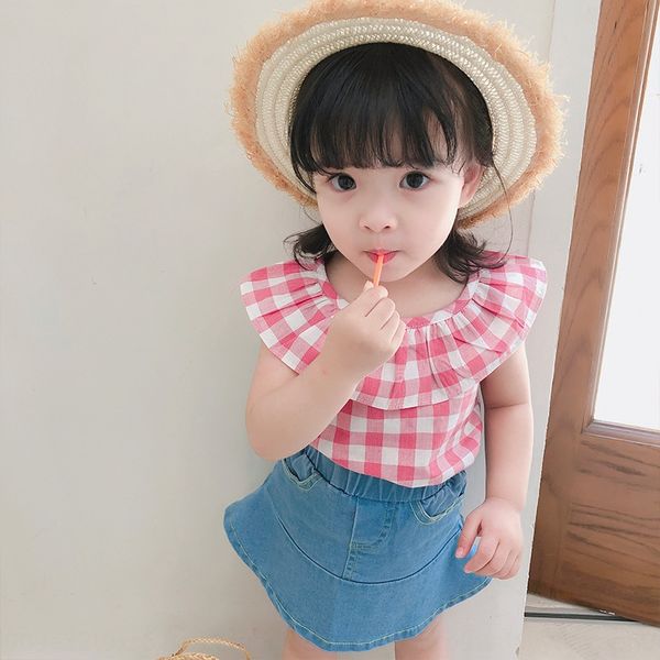 6halk a mu monkey 2019 korean new children's children's doll shirt tong chen shan tong chen shan babies' cotton large plaid l, White;black
6halk a mu monkey 2019 korean new children's children's doll shirt tong chen shan tong chen shan babies' cotton large plaid l, White;black