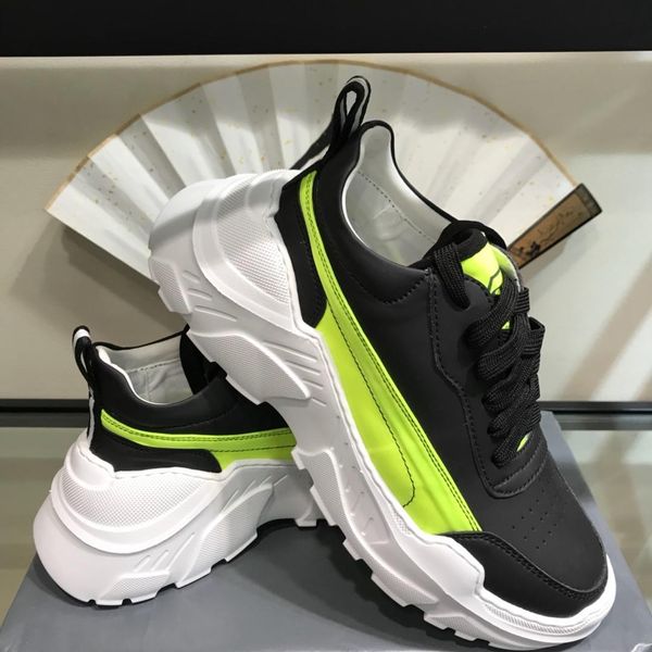 2019e limited edition men's leather casual platform shoes comfortable breathable low-cut shoes original box packaging 38-44, Black
2019e limited edition men's leather casual platform shoes comfortable breathable low-cut shoes original box packaging 38-44, Black