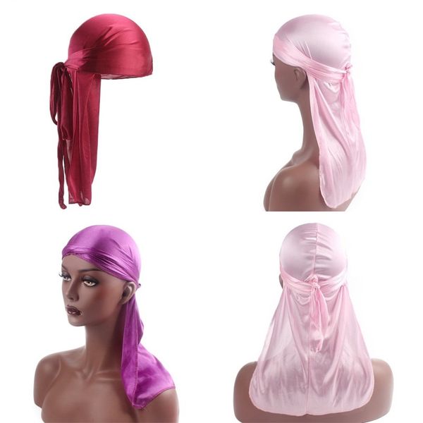 long tail silk satin hair bonnets solid color nightcap comfortable hat soft and foldable sunscreen good 4 7yd e2
long tail silk satin hair bonnets solid color nightcap comfortable hat soft and foldable sunscreen good 4 7yd e2