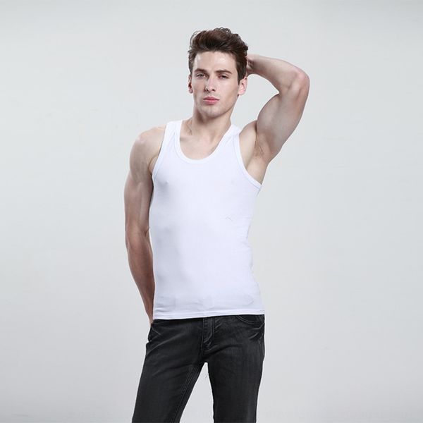summer new men' cotton shirt vest stretch slim base shirt cotton thread men' solid color slim vest, White;black
summer new men' cotton shirt vest stretch slim base shirt cotton thread men' solid color slim vest, White;black