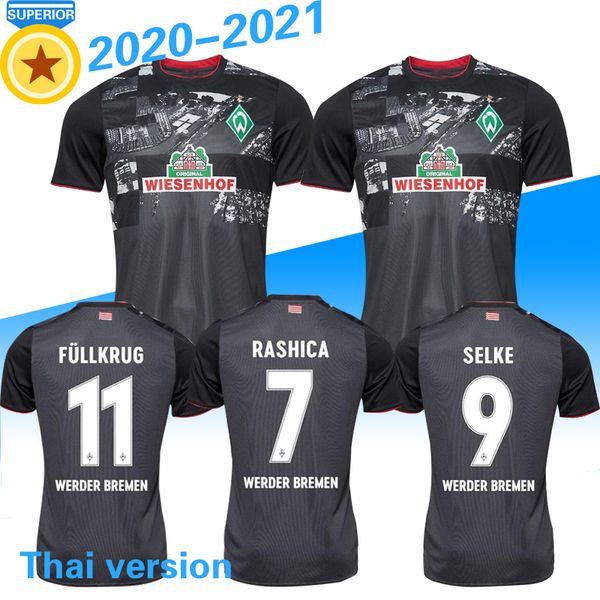 20 21 sv werder bremen city soccer jerseys away third 2020 2021 friedl klaassen selke rashica bartels werder bremen home football shirts, Black;yellow
20 21 sv werder bremen city soccer jerseys away third 2020 2021 friedl klaassen selke rashica bartels werder bremen home football shirts, Black;yellow