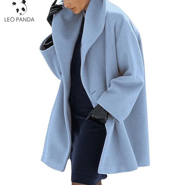 2020 warmth fashion multicolor cape collar female outwear coat new loose women pure color wool jacket long pattern street coat, Black
2020 warmth fashion multicolor cape collar female outwear coat new loose women pure color wool jacket long pattern street coat, Black
