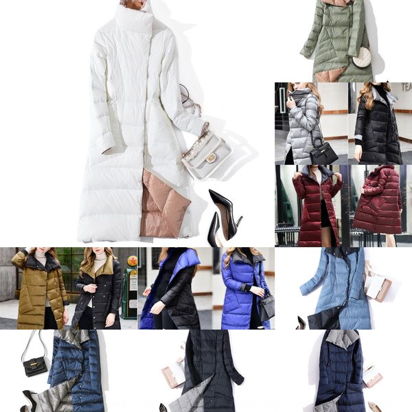 women's mid-length women's thin long sleeve stand collar slim down down jacket jacket, Black
women's mid-length women's thin long sleeve stand collar slim down down jacket jacket, Black