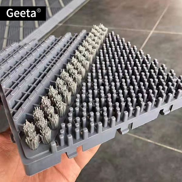 3-в -1 анти-скольжения не скользит дверь пыли панель пола коврик центр коврик